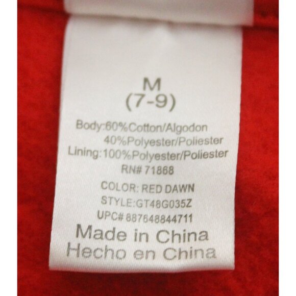 Rudolph the Red nose Reindeer Sweatshirt Light up Christmas Tree Jr sz M 7 8 9 - Picture 7 of 8